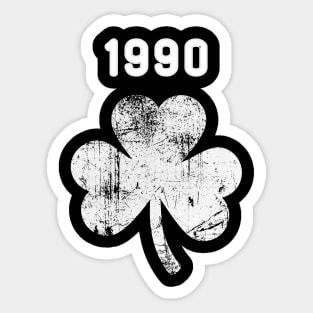 Shamrock 1990 vintage shirt Sticker